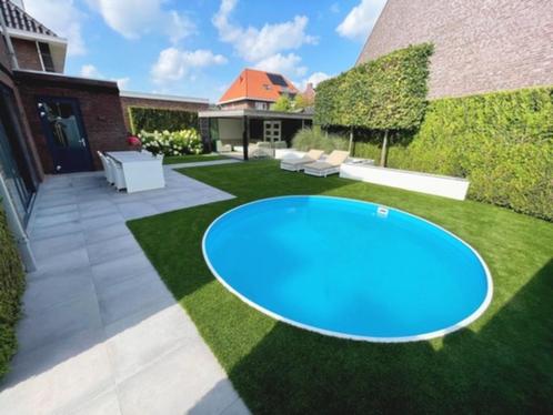 Stalenwand zwembad 460 cm I Gratis toebehoren I Complete-set, Tuin en Terras, Zwembad-toebehoren, Nieuw, Overige typen, Ophalen