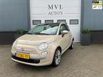 Fiat 500 C 0.9 TwinAir Lounge cappuccino, Auto's, Euro 5, 86 pk, Gebruikt, 31 €/maand