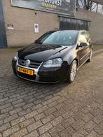 Volkswagen Golf 3.2 V6 R32 3D DSG 2006 Zwart Milltek, Auto's, Stoelverwarming, Zwart, 3189 cc, Zwart
