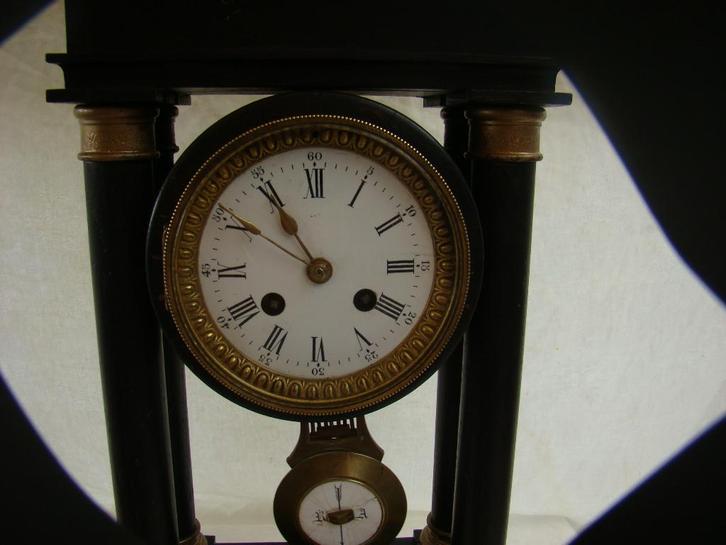 Kolom pendule, Antiek en Kunst, Antiek | Klokken, Ophalen of Verzenden