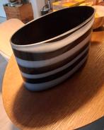 Anne Nilsson Glazen Vaas, Huis en Inrichting, Zwart, Ophalen of Verzenden, Minder dan 50 cm, Glas