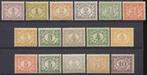 Ned-Indie NVPH nr 99/114 postfris Cijfer 1912-30, Postzegels en Munten, Postzegels | Nederlands-Indië en Nieuw-Guinea, Nederlands-Indië