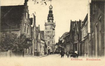 Kerkstraat. - Monnikendam. - 1903 gelopen beschikbaar voor biedingen