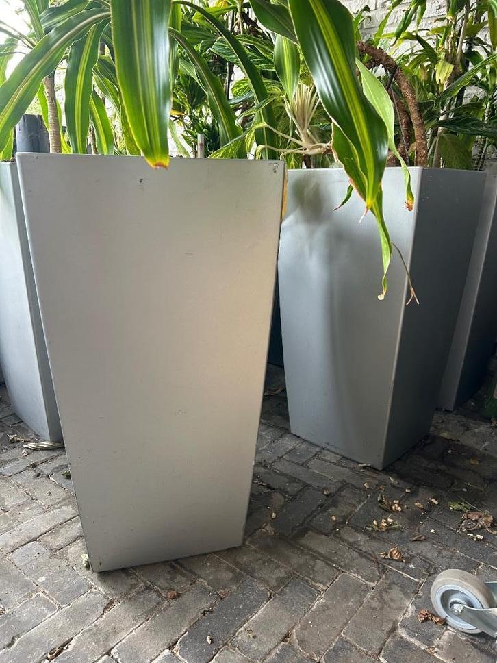 Plantenbak voor binnen en buiten Lechuza Cubico, Tuin en Terras, Bloembakken en Plantenbakken, Gebruikt, Kunststof, Binnen, Balkon