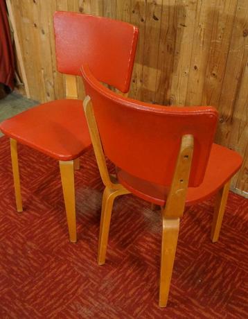 Set model 500 chairs Cor Alons stoelen Dutch vinyl design  beschikbaar voor biedingen