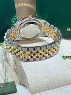 Rolex datejust 36mm yellow gold /steel. Gold diamond bezel, Staal, Rolex, Polshorloge, Ophalen of Verzenden
