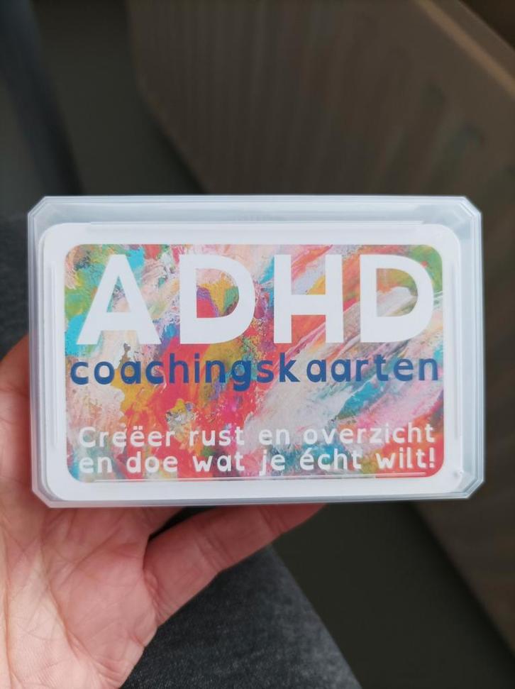 ADHD-coachingskaarten, Boeken, Advies, Hulp en Training, Ophalen of Verzenden