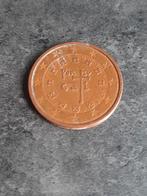 Portugese 2 eurocent 2009, Postzegels en Munten, Ophalen of Verzenden, Losse munt