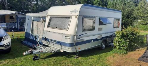 Fendt Saphir 470 2004.- Voortent mover complete inventaris, Caravans en Kamperen, Caravans, Particulier, tot en met 4, 1000 - 1250 kg