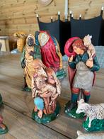 Antieke Kerstgroep met Veel Figuren, Ophalen of Verzenden