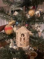 Oude antieke duitse karton kerstversiering kerst kerstboom, Diversen, Kerst, Ophalen of Verzenden, Zo goed als nieuw