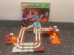 Lego Minecraft 21130 De Nether spoorbrug, Kinderen en Baby's, Speelgoed | Duplo en Lego, Ophalen of Verzenden, Zo goed als nieuw
