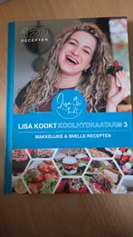 Lisa Kookt Koolhydraatarm 3 - Makkelijke Recepten, Gezond koken, Ophalen of Verzenden, Zo goed als nieuw, Hoofdgerechten