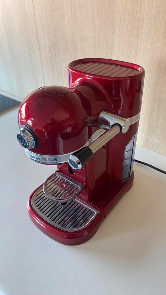 Kitchenaid Nespresso refurbished, Witgoed en Apparatuur, Koffiezetapparaten, Zo goed als nieuw, Koffiepads en cups, Koffiemachine