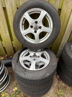 Velgen set met banden 4x100, Ophalen, 14 inch, Gebruikt, Banden en Velgen