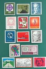 Duitsland : 1959-1970 14x individuele uitgaven postfris, Verzenden, BRD