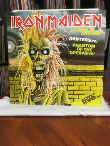 vinyl12 inch iron maiden women in uniform