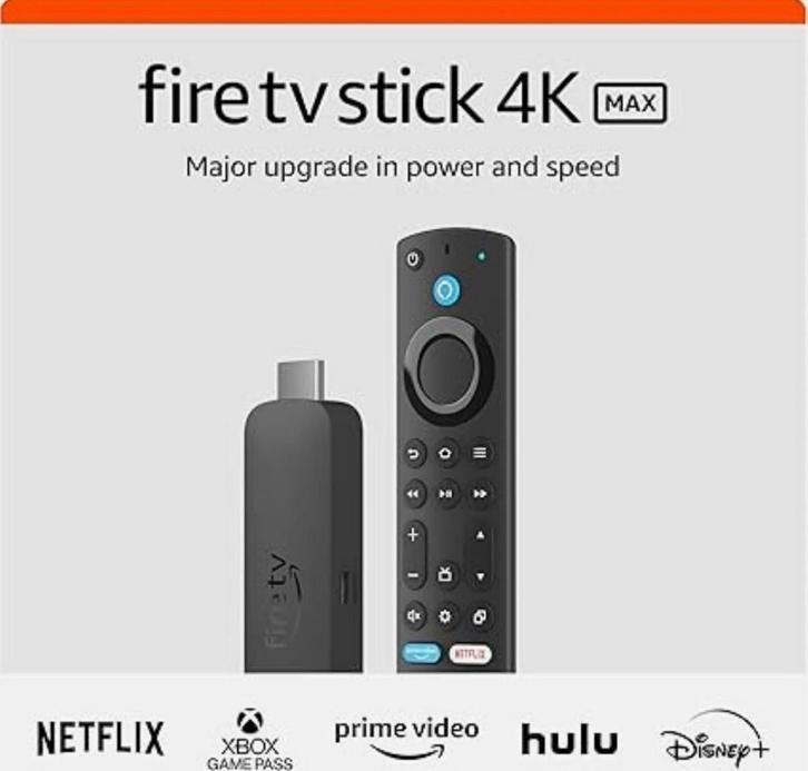 Amazon Fire TV Stick 4K Max – Nieuw / Ongebruikt, Audio, Tv en Foto, Televisie-accessoires, Nieuw, Ophalen