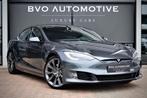 Tesla Model S 90D €23.095 ex btw Autopilot Pano Luchtverin, Auto's, Tesla, Automaat, Lichtsensor, Leder, Vierwielaandrijving