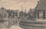 Hallum, Haven. Gemeente Noardeast-Fryslan, Verzenden, Voor 1920, Gelopen, Friesland