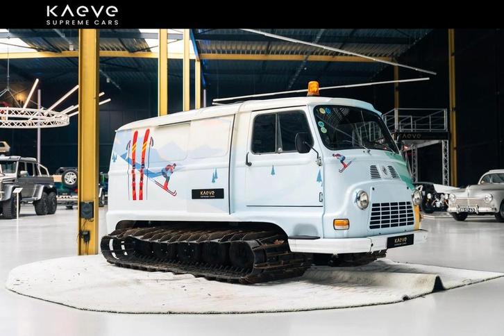RENAULT Estafette Pistenbully Tank Strandvoertuig Foodtruck, Auto's, Renault, Bedrijf, Te koop, Overige modellen, Benzine, Sedan