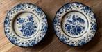 Twee Delfts Blauwe Bordjes, Antiek en Kunst, Antiek | Wandborden en Tegels, Ophalen of Verzenden