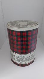 Tomado grote blik uit de jaren 60/70 Schots Tartan-motief, Verzamelen, Retro, Ophalen, Huis en Inrichting