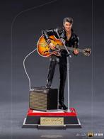 Elvis Presley Deluxe Art Scale Statue 1/10 Comeback Special, Iron Studios, Pop, Beeldje of Miniatuur, Nieuw, Ophalen of Verzenden