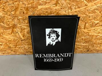 12 prentenreprodukties van Rembrandt uit 1969 - ReK4 beschikbaar voor biedingen