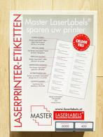 Open doos printer etiketten - Nog ca. 400 vel, Ophalen of Verzenden, Zo goed als nieuw, Overige typen