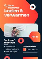 Airco inclusief montage Koelen & Verwarmen in 1, Ophalen of Verzenden, Nieuw