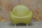 ZGANieuw limegroene Leolux Papageno design fauteuil, Huis en Inrichting, Leolux, Leolux, Design, 75 tot 100 cm