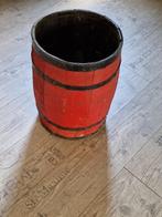 Een brocant klein tonnetje, super leuk als paraplubak, Antiek en Kunst, Ophalen