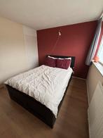Brimnes bed IKEA 140x200, Huis en Inrichting, Slaapkamer | Bedden, Ophalen, Gebruikt, Zwart, Tweepersoons