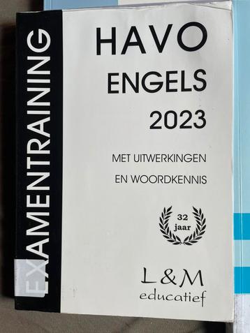 H.G.A. Honders - Examentraining Havo Engels 2023 beschikbaar voor biedingen