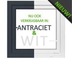 Kunststof antraciet draaikiep kozijn b80 x h80 RAL7016, Doe-het-zelf en Verbouw, Kozijnen en Schuifpuien, Niet ingevuld, Kunststof