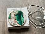 iDeal of Sweden - QI CHARGER - Golden Jade Marble, Telecommunicatie, Mobiele telefoons | Telefoon-opladers, Apple iPhone, Ophalen of Verzenden