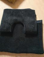 Zwarte Badmat Set, Ophalen of Verzenden, Gebruikt, Zwart, Badmat