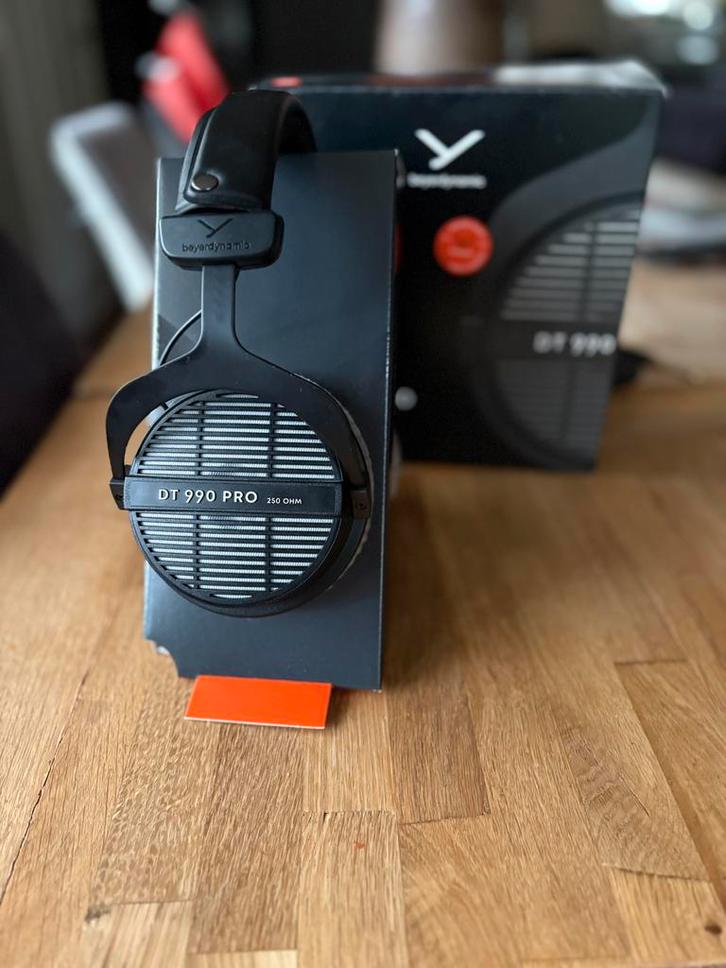 Beyerdynamic DT 990 PRO 250 Ω, Audio, Tv en Foto, Koptelefoons, Zo goed als nieuw, Op oor (supra aural), Overige merken, Ophalen of Verzenden
