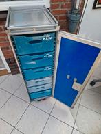 KLM mid size vliegtuig trolley met 6 lades cateringkar, Ophalen, Gebruikt, Overige typen