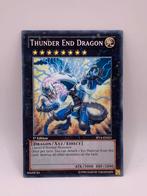 Thunder End Dragon Yu Gi Oh First Edition SP14-EN021, Ophalen of Verzenden, Zo goed als nieuw, Losse kaart, Foil