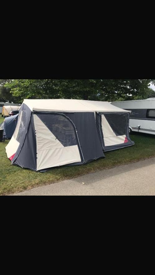 Combi Camp Venezia – Luxe 3-persoons vouwwagen, Caravans en Kamperen, Vouwwagens, Combi-Camp, tot en met 3, Beige, Aanwezig, Ophalen
