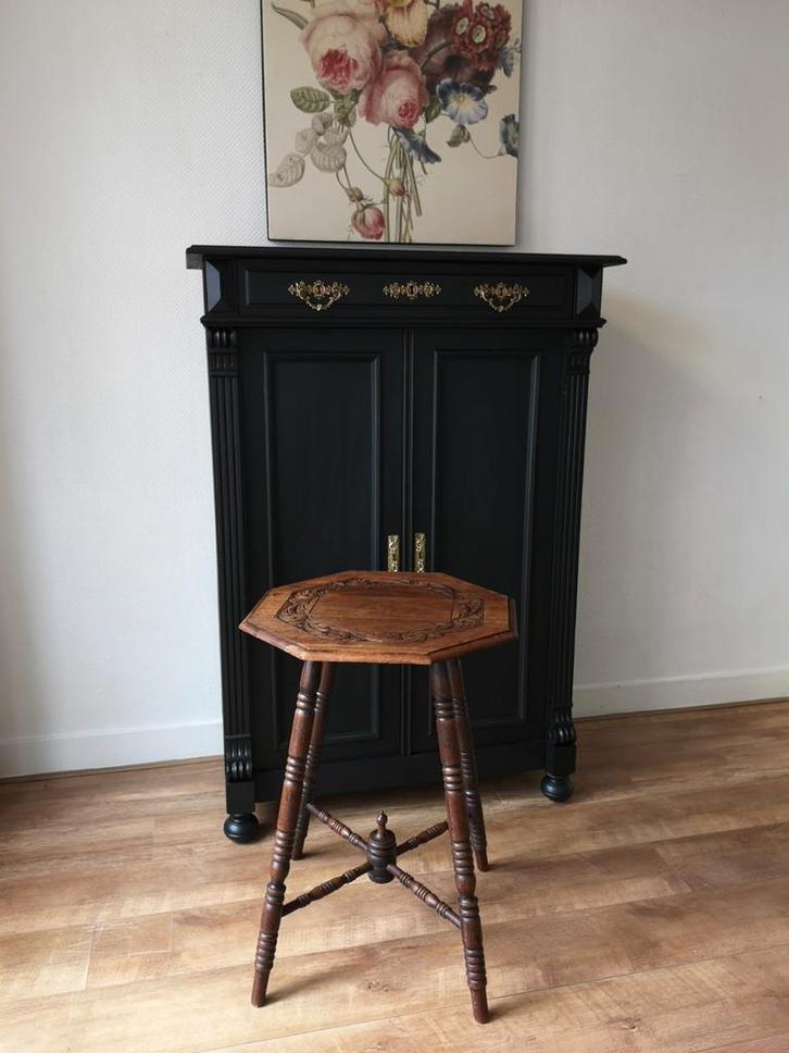 Antieke bijzettafel, plantentafel, Antiek en Kunst, Antiek | Overige Antiek, Ophalen