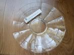 Art Deco Glazen Schaal doorsnede 23 cm, Ophalen of Verzenden