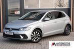 Volkswagen Polo|2022|AppleCarplay|LaneAss.|Camera|Stoelverw., Stof, Zwart, 95 pk, 1104 kg