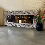 Barok Spiegel – Houten lijst wit - 180 x 80 cm -TTM Wonen, Nieuw, Info@ttmwonen.nl, 75 tot 100 cm, 150 tot 200 cm