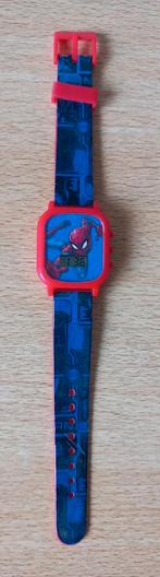 Kinderhorloge Spiderman. Digitaal., Sieraden, Tassen en Uiterlijk, Blauw, Jongen of Meisje, Gebruikt, Ophalen of Verzenden