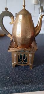 Oud koffie potje met lichtje ophalen ., Antiek en Kunst, Ophalen of Verzenden
