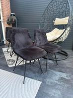 Breedte	45 cm Hoogte	88 cm Lengte	54 cm   Zithoogte	49 cm, Huis en Inrichting, Stoelen, Gebruikt, Zwart, Ophalen of Verzenden
