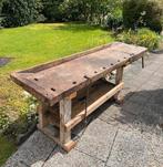 Werkelijk prachtige antieke vintage robuuste werkbank 258cm, Doe-het-zelf en Verbouw, Werkbanken, Ophalen, Zo goed als nieuw, 170 cm of meer